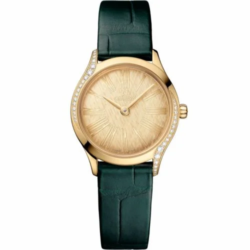 Omega Mini Trésor Quartz 26 Moonshine Gold - Diamond / Moonshine Gold 428.58.26.60.99.001 (42858266099001)
